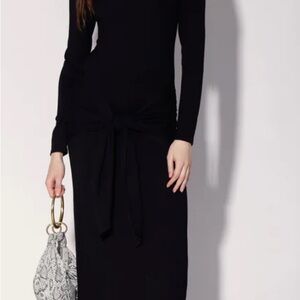 Dreamers Classic Black Long Sleeve Dress